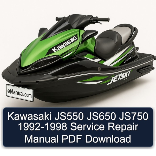 Kawasaki JS550 JS650 JS750 1992-1998 Service Repair Manual PDF Download