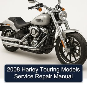 2008 Harley Touring Models Service Repair Manual