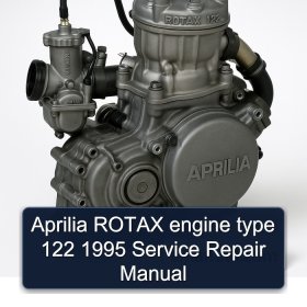 Aprilia ROTAX engine type 122 1995 Service Repair Manual