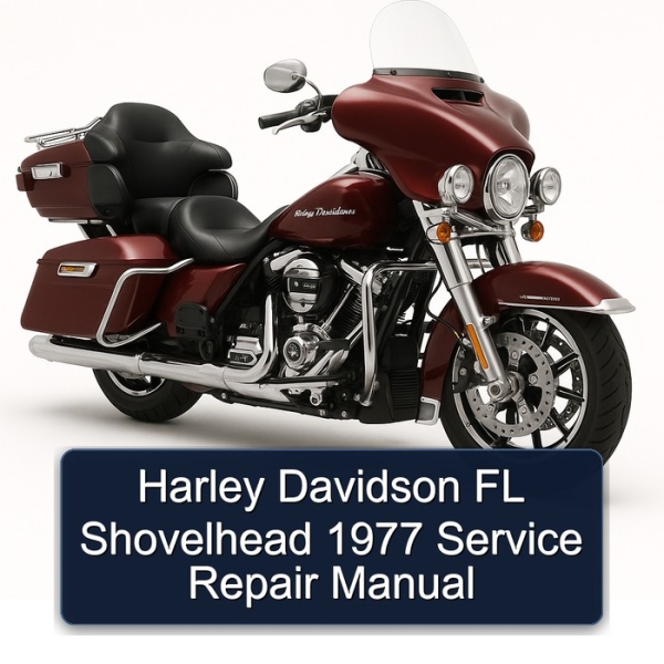 Harley Davidson FL Shovelhead 1977 Service Repair Manual