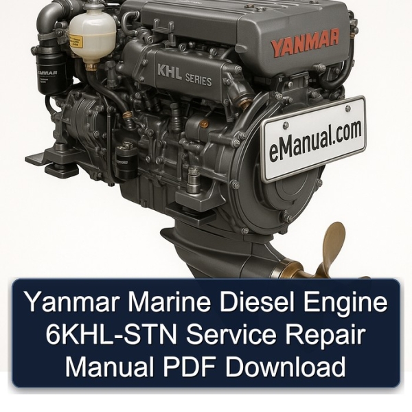 Yanmar Marine Diesel Engine 6KHL-STN Service Repair Manual PDF Download