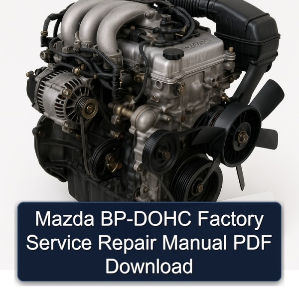 Mazda BP-DOHC Factory Service Repair Manual PDF Download