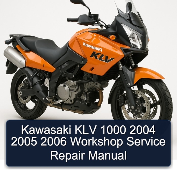 Kawasaki KLV 1000 2004 2005 2006 Workshop Service Repair Manual