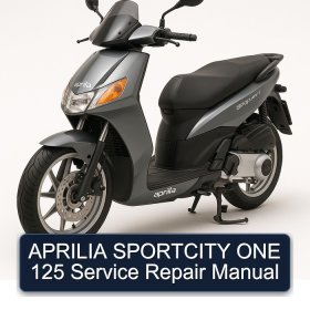 APRILIA SPORTCITY ONE 125 Service Repair Manual