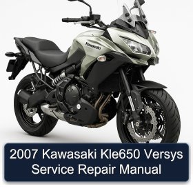 2007 Kawasaki Kle650 Versys Service Repair Manual