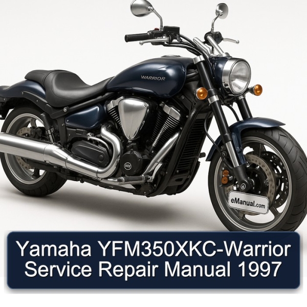 Yamaha YFM350XKC-Warrior Service Repair Manual 1997