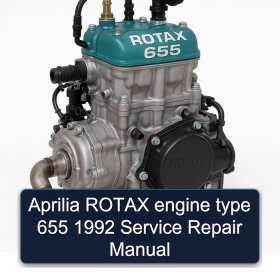 Aprilia ROTAX engine type 655 1992 Service Repair Manual