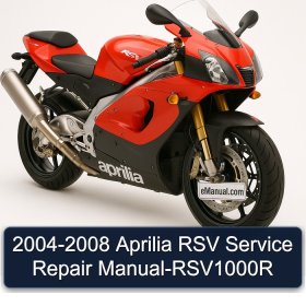 2004-2008 Aprilia RSV Service Repair Manual-RSV1000R