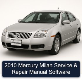 2010 Mercury Milan Service & Repair Manual Software