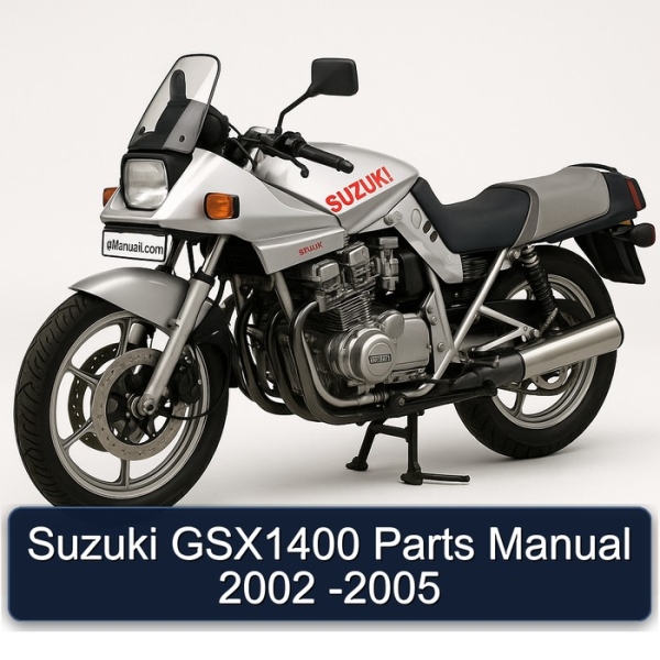 Suzuki GSX1400 Parts Manual 2002 -2005