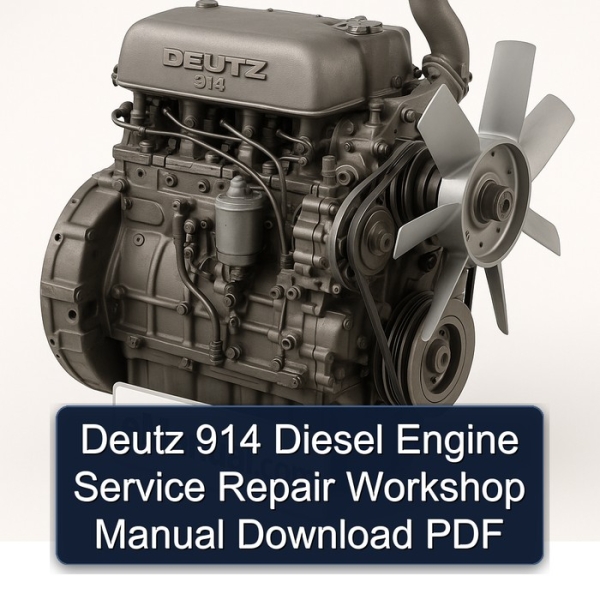 Deutz 914 Diesel Engine Service Repair Workshop Manual Download PDF