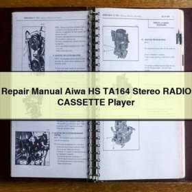 Manual de Reparación Aiwa HS TA164 Radio Casete PDF