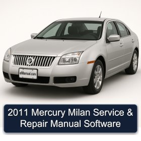 2011 Mercury Milan Service & Repair Manual Software