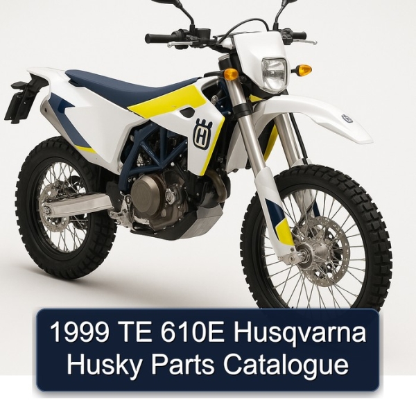 1999 TE 610E Husqvarna Husky Parts Catalogue