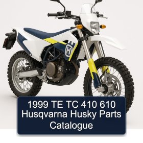 1999 TE TC 410 610 Husqvarna Husky Parts Catalogue