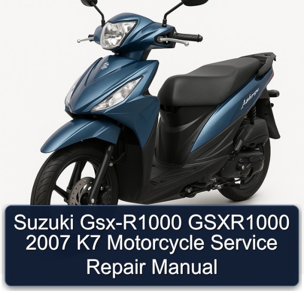 Suzuki Gsx-R1000 GSXR1000 2007 K7 Motorcycle Service Repair Manual