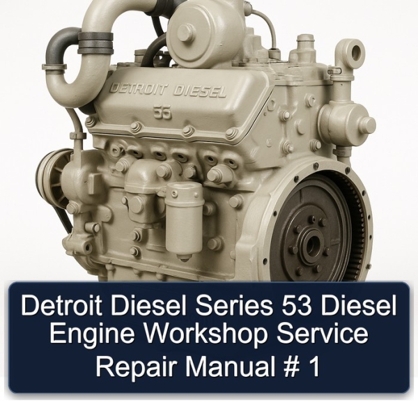Detroit Diesel Series 53 Diesel Engine Workshop Service Repair Manual # 1