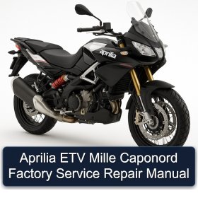 Aprilia ETV Mille Caponord Factory Service Repair Manual