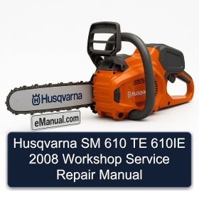Husqvarna SM 610 TE 610IE 2008 Workshop Service Repair Manual