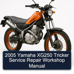 2005 Yamaha XG250 Tricker Service Repair Workshop Manual