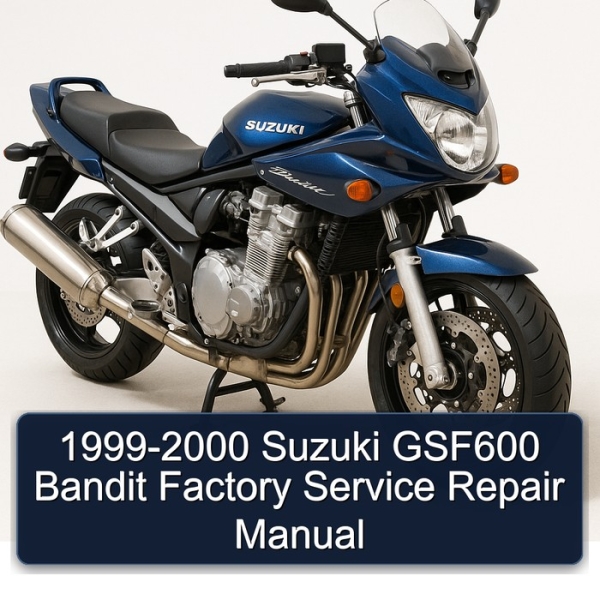 1999-2000 Suzuki GSF600 Bandit Factory Service Repair Manual