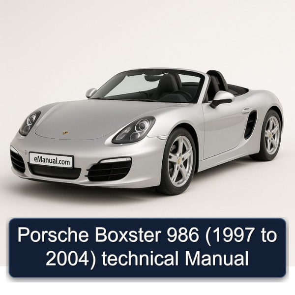Porsche Boxster 986 (1997 to 2004) technical Manual
