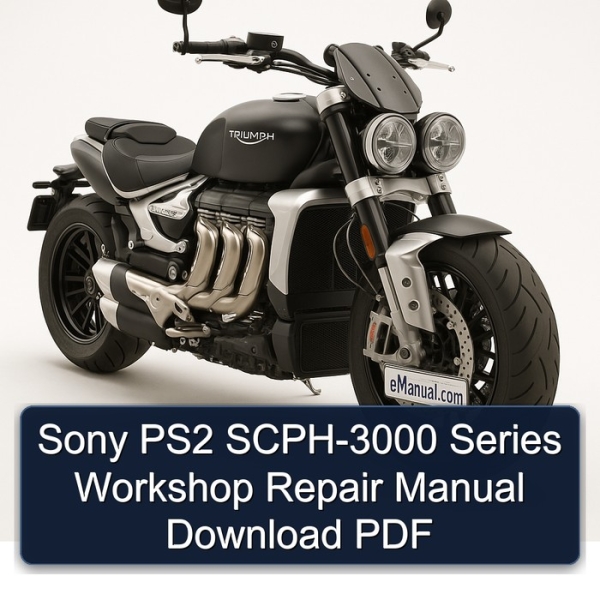 Sony PS2 SCPH-3000 Series Workshop Repair Manual Download PDF