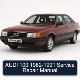 AUDI 100 1982-1991 Service Repair Manual