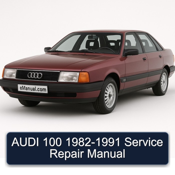 AUDI 100 1982-1991 Service Repair Manual