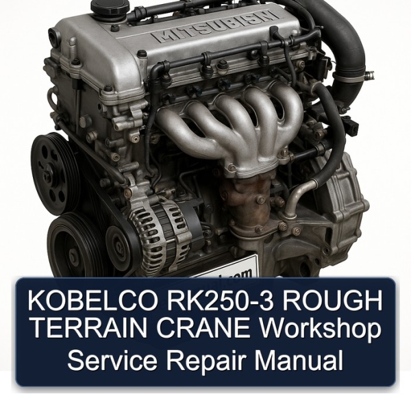 KOBELCO RK250-3 ROUGH TERRAIN CRANE Workshop Service Repair Manual