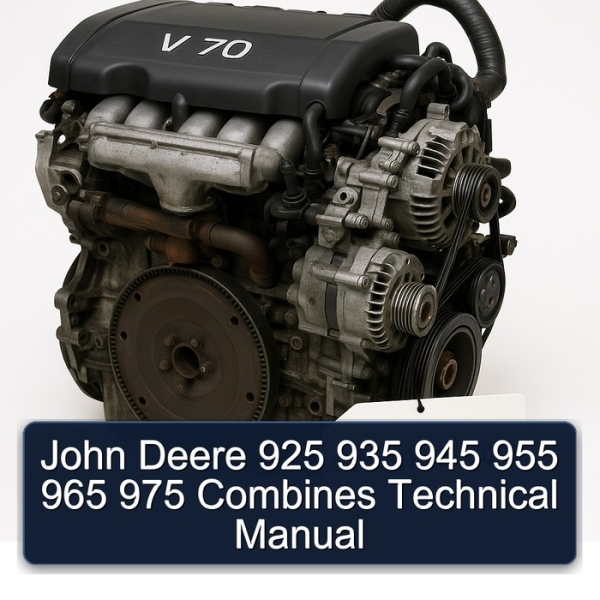 John Deere 925 935 945 955 965 975 Combines Technical Manual