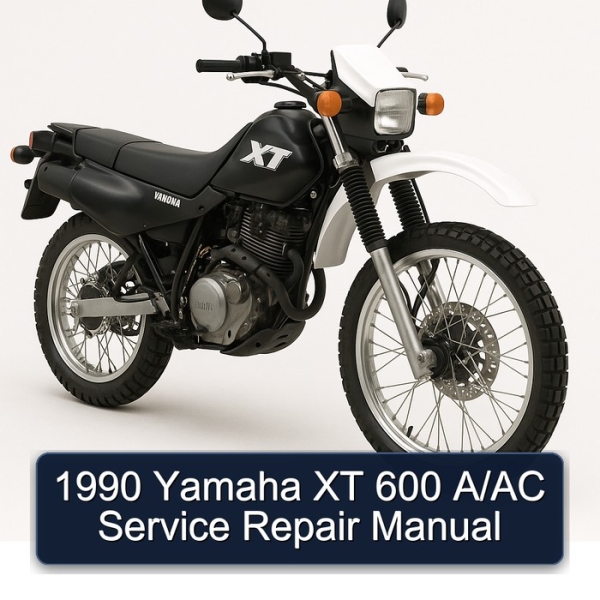 1990 Yamaha XT 600 A/AC Service Repair Manual