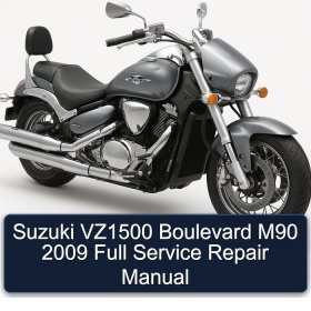 Suzuki VZ1500 Boulevard M90 2009 Full Service Repair Manual