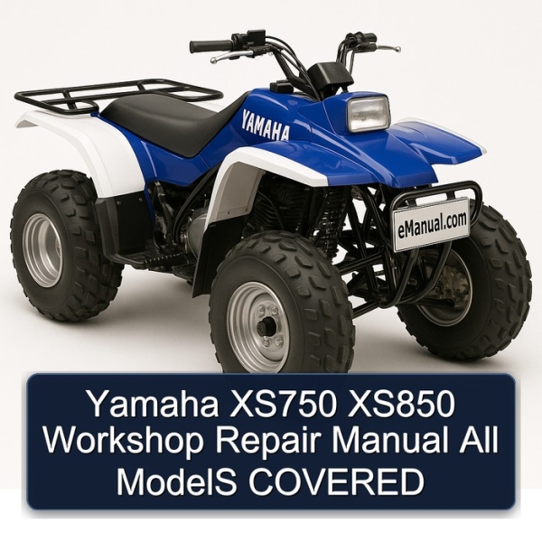 Yamaha XS750 XS850 Workshop Repair Manual All ModelS COVERED