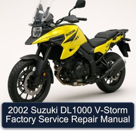 2002 Suzuki DL1000 V-Storm Factory Service Repair Manual