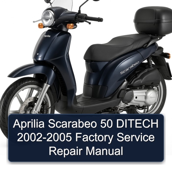 Aprilia Scarabeo 50 DITECH 2002-2005 Factory Service Repair Manual
