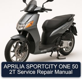 APRILIA SPORTCITY ONE 50 2T Service Repair Manual
