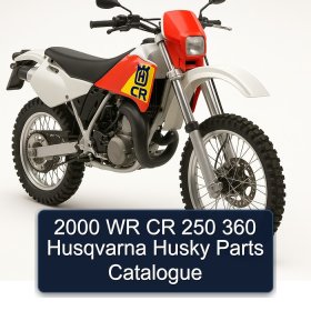 2000 WR CR 250 360 Husqvarna Husky Parts Catalogue
