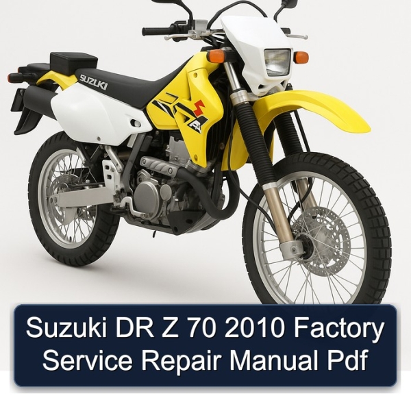 Suzuki DR Z 70 2010 Factory Service Repair Manual Pdf