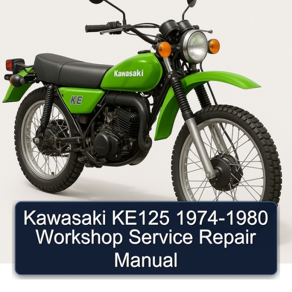 Kawasaki KE125 1974-1980 Workshop Service Repair Manual