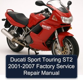 Ducati Sport Touring ST2 2001-2007 Factory Service Repair Manual