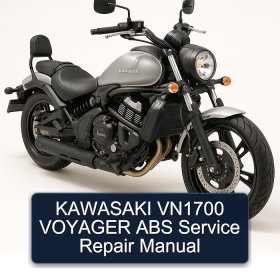 KAWASAKI VN1700 VOYAGER ABS Service Repair Manual