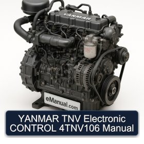 YANMAR TNV Electronic CONTROL 4TNV106 Manual