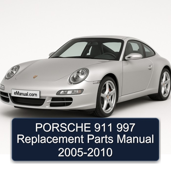 PORSCHE 911 997 Replacement Parts Manual 2005-2010