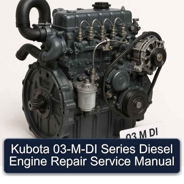Kubota 03-M-DI Series Diesel Engine Repair Service Manual
