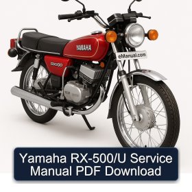 Yamaha RX-500/U Service Manual PDF Download