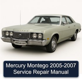 Mercury Montego 2005-2007 Service Repair Manual