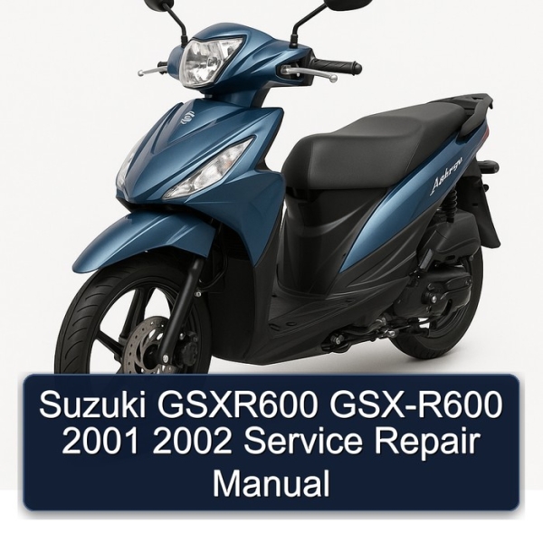 Suzuki GSXR600 GSX-R600 2001 2002 Service Repair Manual
