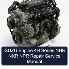 ISUZU Engine 4H Series NHR NKR NPR Repair Service Manual