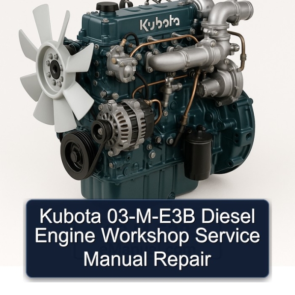Kubota 03-M-E3B Diesel Engine Workshop Service Manual Repair
